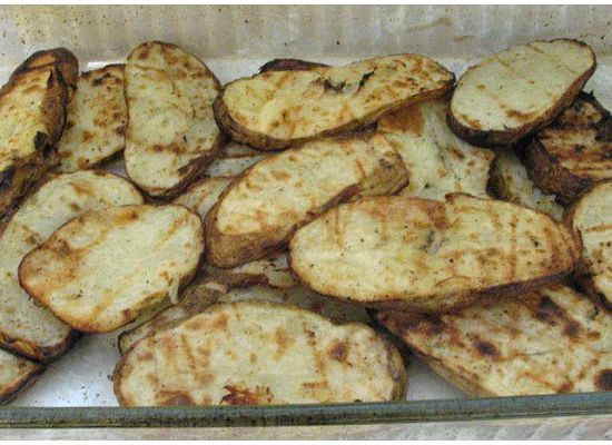 grilled potatoes carriage